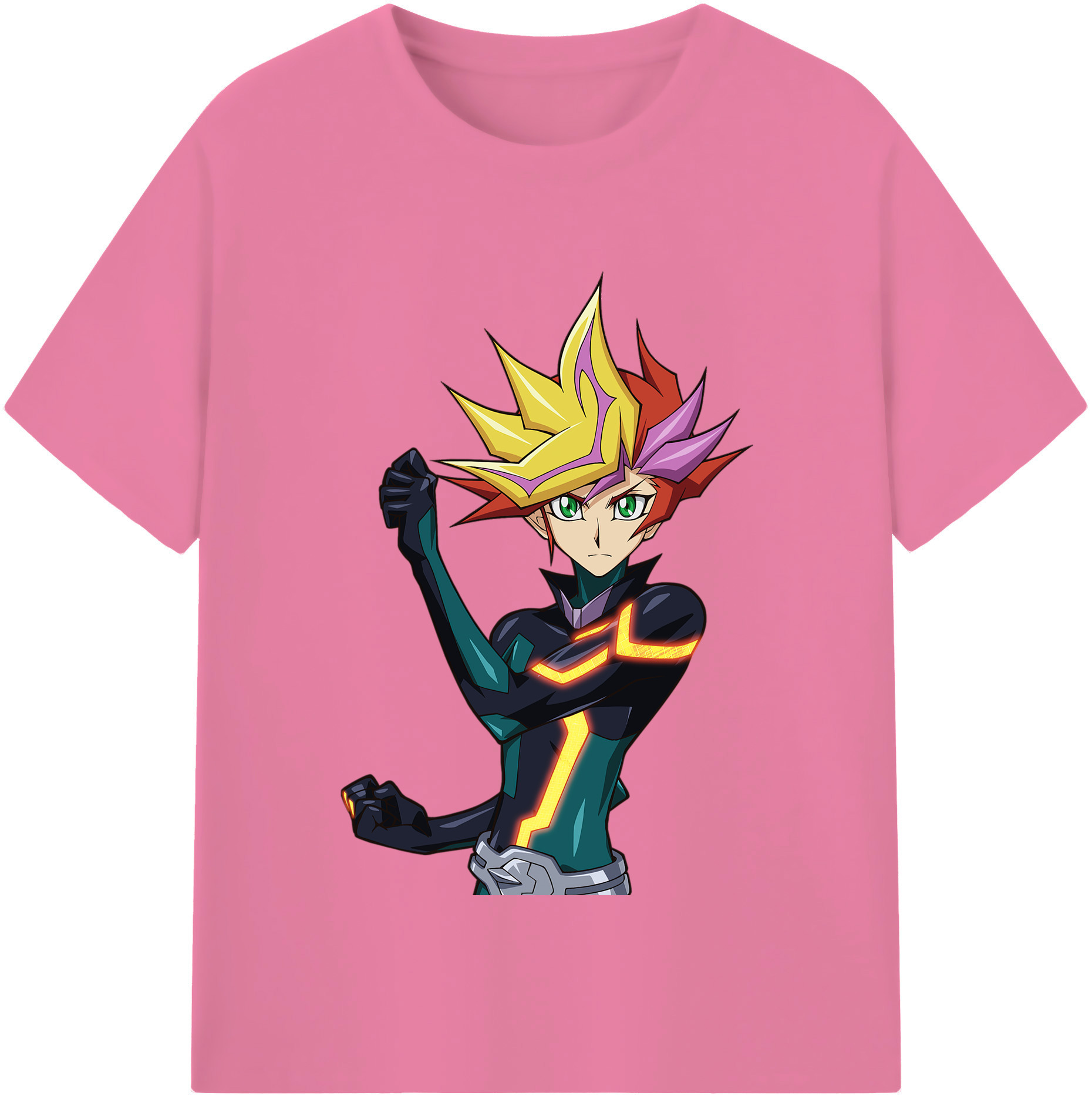（画像用） 遊☆戯☆王 Yu-Gi-Oh! 綿100％半袖Tシャツ（フロントプリント）